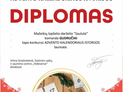 Džiugi žinia! Džiugi žinia!
