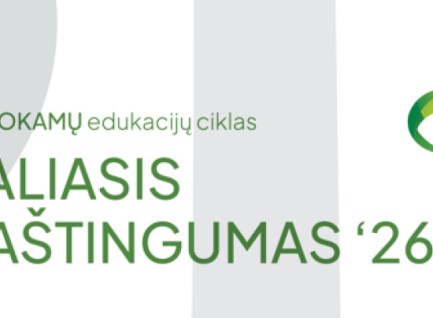 Nuotolinių edukacijų ciklas „Žaliasis raštingumas“: rugsėjo veiklos