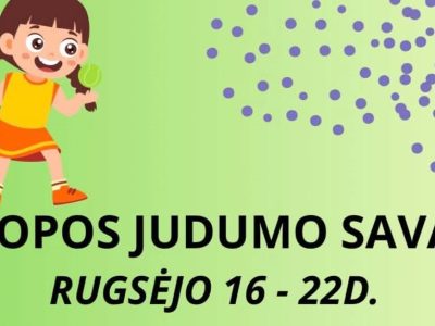 Judumo savaitė Judumo savaitė